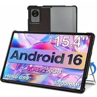 MENGHU 15,4 Zoll Multimedia-Tablet 10000mAh Akku 8GB RAM & 256GB Speicher Tablet (15,4", 256 GB, Android 16)