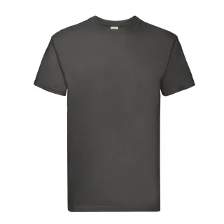 Fruit of the Loom - "Super Premium" T-Shirt für Herren/Damen Unisex (Hellgrau)