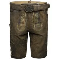 Stockerpoint Trachtenlederhose Bertram Herren (1-tlg) Trachtenlederhose, Trachtenhose, Bayerische Lederhose, Oktoberfest