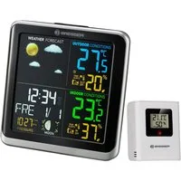 BRESSER BRESSER ClimaTemp TB Wetterstation mit LCD-Farbdisplay Wetterstation