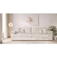 OTTO home Big-Sofa Soft&Cosy XXL, B: 303 cm - OTTO. Verlässliche Qualität., Mega-Sofa, Cord oder Chenille-Struktur, mit Federkern & 4 Zierkissen