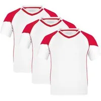 James & Nicholson Funktionsshirt 3er-Pack Funktionelles Kinder Teamshirt Team-T Junior JN338K (Spar-Set, 3er-Pack) Atmungsaktiv, feuchtigkeitsregulierend und schnell trocknend