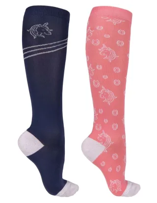 Kniestrümpfe Jaily (2er-Pack)