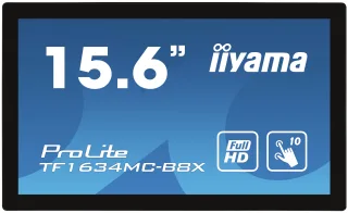 Iiyama ProLite TF1634MC-B8X | tf1634mc-b8x | LED-Monitor - 39.5 cm (15.6")