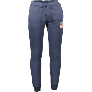 U.S. POLO ASSN. Herren Sweatpants aus blauer Baumwolle