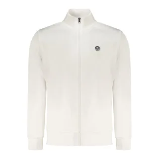 North Sails Weißes Baumwoll Herren Sweatshirt