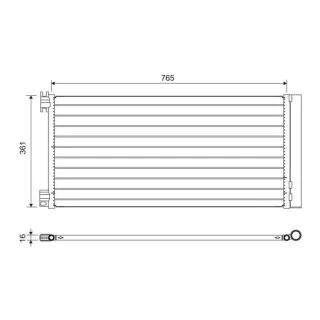 Valeo Klimakondensator Fiat Talento Opel Vivaro Renault Trafic
