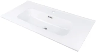 Neuesbad Serie 100 Waschbecken Einbau Weiß 800x385MM NB1DECTU6U8M1