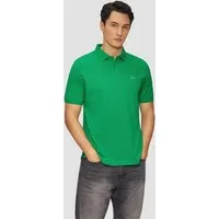 s.Oliver Kurzarmshirt Polo-Shirt Poloshirt aus Baumwollpiqué