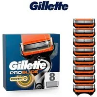 Gillette Rasierklingen ProGlide Power Rasierklingen für Rasierer, 8-tlg., Ersatzklingen für Nassrasierer Herren mit 5-fach Klinge