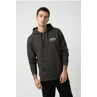 Vans Sweatshirt SHOP FRONT PULLOVER mit gerippten Details, aus mittelschwerem French Terry