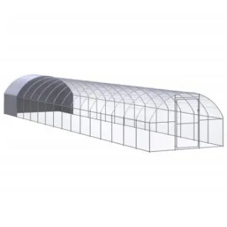 VidaXL Hühnerstall / Geflügelstall mit Dach 3 m, 16 m, 2 m