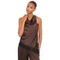 LIPSY Neckholdertop Lipsy Asymmetrisches Neckholder-Oberteil, Regular (1-tlg)
