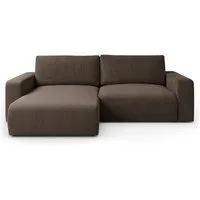 Lookway Ecksofa OPERA L-Form Couch, mit Bettfunktion und Bettkasten