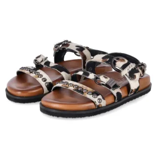 Bullboxer Sandalen - Gr. 36 - Mehrfarbig - Leder
