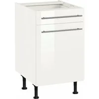 OPTIFIT Unterschrank Bern 50 cm breit, mit Tür und Schubkasten, höhenverstellbare Füße