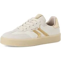 Tamaris Plateausneaker, Schnürschuh, Halbschuh, Freizeitschuh mit gepolstertem Schaftrand