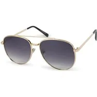 styleBREAKER Sonnenbrille Piloten Sonnenbrille mit Strass (1-St) Gradient