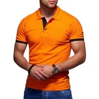 Style-Division Poloshirt für Herren in Piqué-Qualität Polohemd Basic Polo-Hemd T-Shirt