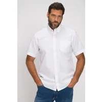 JP1880 Kurzarmhemd Seersucker-Hemd Halbarm Buttondown-Kragen