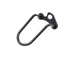 Non-Branded Schaltung Fahrrad Schaltwerk Schutz Bügel 80 mm lang Stoßsicher Schwarz matt
