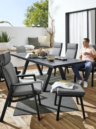 Ausziehtisch outdoor KERAMO
