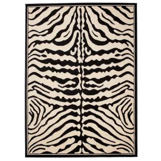 Tapiso Teppich, Schwarz, Creme, Textil, Rechteckig, 160x230 cm, Teppiche & Böden, Teppiche