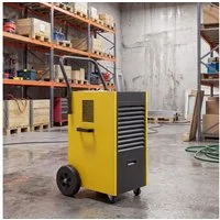 Durhand Luftentfeuchter Bautrockner, Entfeuchtung 70 l/Tag, Tank 5.5 l, Industrielle Entfeuchtung, mobiler Einsatz