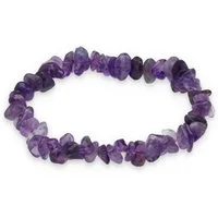Lebensquelle Plus Perlenarmband Set Amethyst Splitterarmband