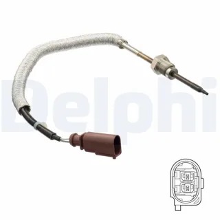 Delphi Abgastemperatursensor Audi A6 A7 A8 3,0