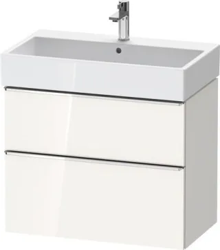 Duravit D-Neo Waschtischunterbau wandhängend Weiß Hochglanz 784x442x625 mm - DE4373010220000 DE4373010220000
