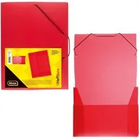 Idena Hefter Idena 225405 - Heftbox für DIN A4 mit Gummizug, aus PP, Füllhöhe 3,5