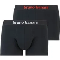 Bruno Banani Boxer Flowing (2er Pack) mit kontrastreichem Logobund