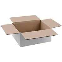 Nestler Versandkarton 20 Versandkartons 1-wellig 22,5x16x10,2cm weiß