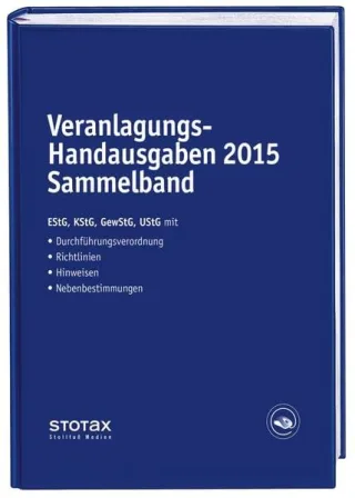 Veranlagungs-Handausgaben 2015 Sammelband