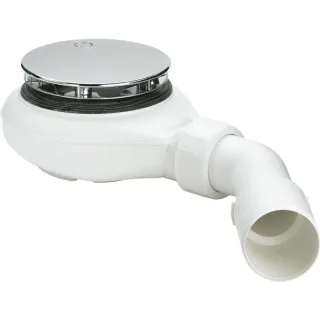 Viega Ablaufgarnitur Tempoplex 6963 60 mm, 112 x 40/50 mm, verchromt