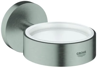 GROHE Halter Essentials 40369 für Becher Seifenschale / Seifenspender supersteel, 40369DC1 40369DC1