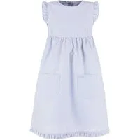 modAS Sommerkleid 10283 Kinder Kleid gestreift mit Rüschen - Mädchenkleid mit Streifen