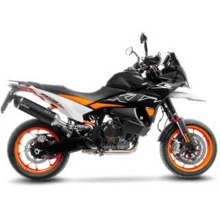 LeoVince Sportauspuff LV One EVO BLACK f. KTM 890 SMT Bj.2023-2026 EURO5/EURO5+ /eintragungsfrei/ABE