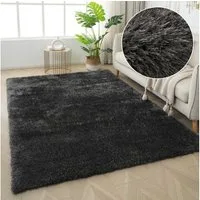 OTTO home Hochflor-Teppich Micro Shaggy, aus weicher Mikrofaser, rechteckig, Höhe: 53 mm, weich, flauschig, Uni-Farben, Wohnzimmer, Schlafzimmer, Kinderzimmer