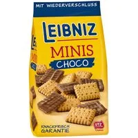 LEIBNIZ Kekse, Bahlsen Leibniz Minis Butterkekse mit Schokolade überzogen 125g