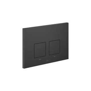 Dornbracht Betätigungsplatte SERIENSPEZIFISCH 12665980 Schwarz matt, 12665980-33 12665980-33