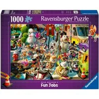 Ravensburger Puzzle Dean MacAdam: Vierbeiner auf Tour, 1000 Puzzleteile, Made in Germany