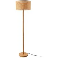 lux.pro Stehlampe, ohne Leuchtmittel, Rochdale Standlampe 1xE27 Gelbbraun