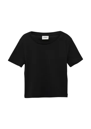 s.Oliver - T-Shirt schwarz - Gr. - 146/152