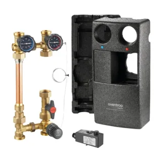 Oventrop Regumat Kessel-Anbindesystem 1354270 DN 25, ohne Pumpe, universelle Isolierung