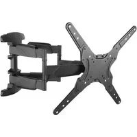 RICOO TV-Wandhalterung S5044, (bis 55 Zoll, VESA bis 400x400, 1-tlg., schwenkbar neigbar ausziehbar Fernseher Halter universal VESA 400x400)