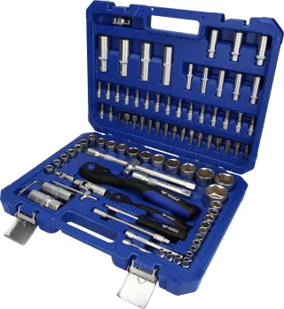 Brilliant Tools Steckschlüssel-Satz, 94-tlg, 1/4", 1/2" - BT023094