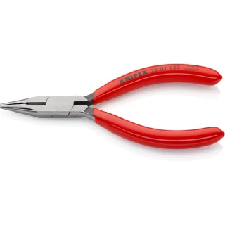 KNIPEX Flachrundzange mit Schneide (Radiozange) - 2501125