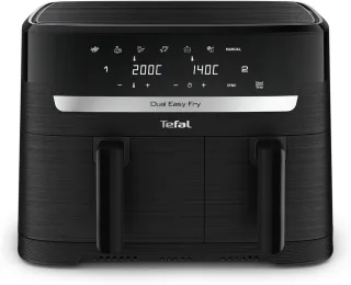 Tefal EY901N Dual Easy Fry Essential (Schwarz)